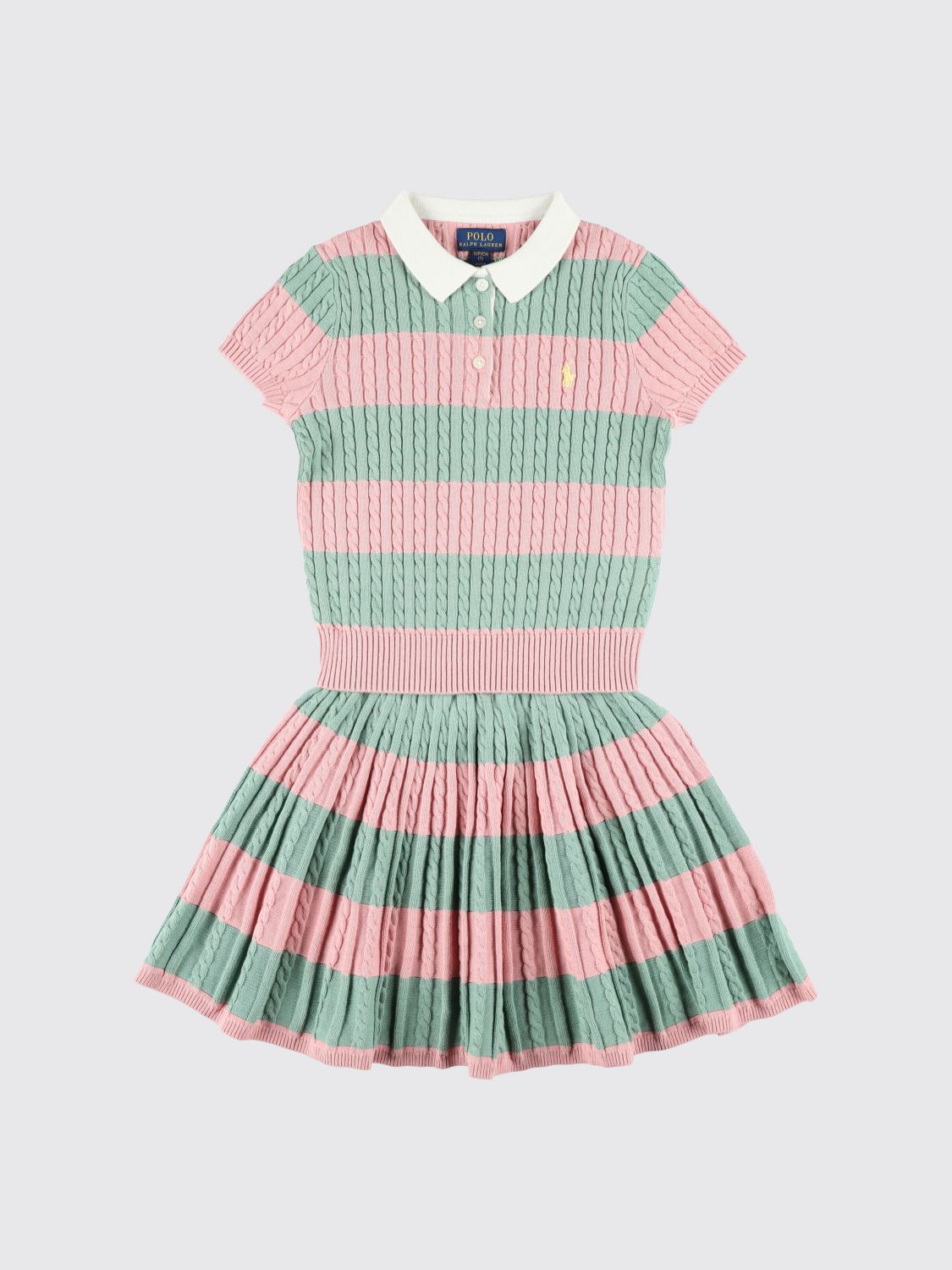 POLO RALPH LAUREN Co-Ord Kids color Pink