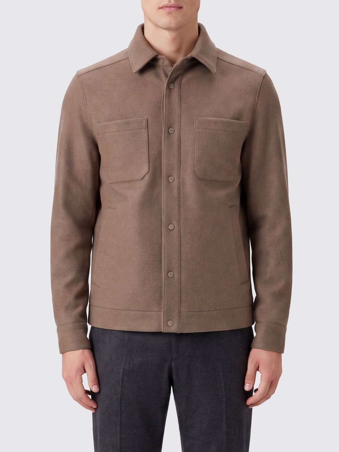 HERNO Jacket Men color Dove Grey