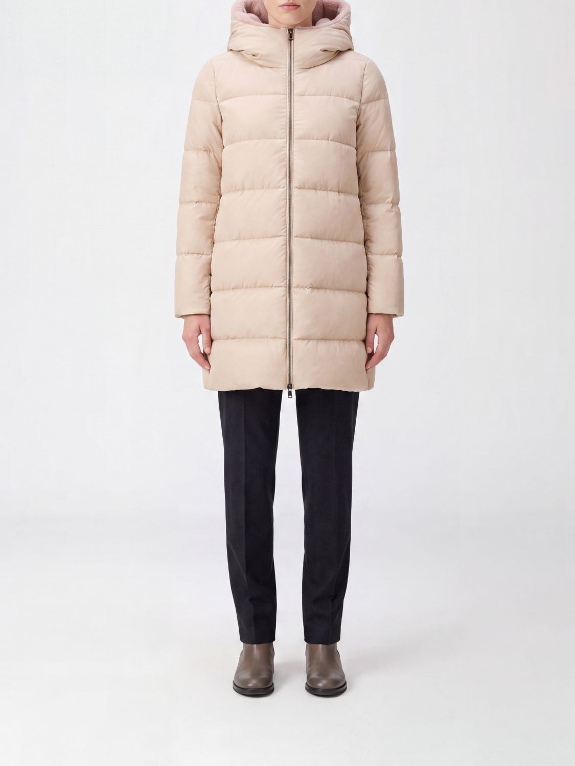 HERNO Jacket Woman color Beige