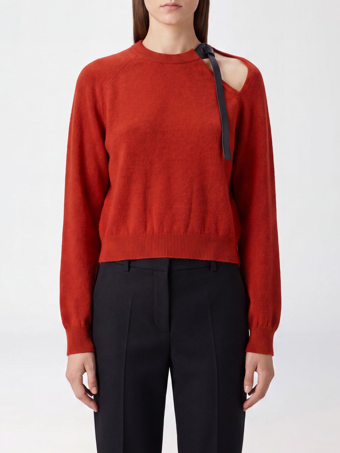 FERRAGAMO Sweater Woman color Brick Red