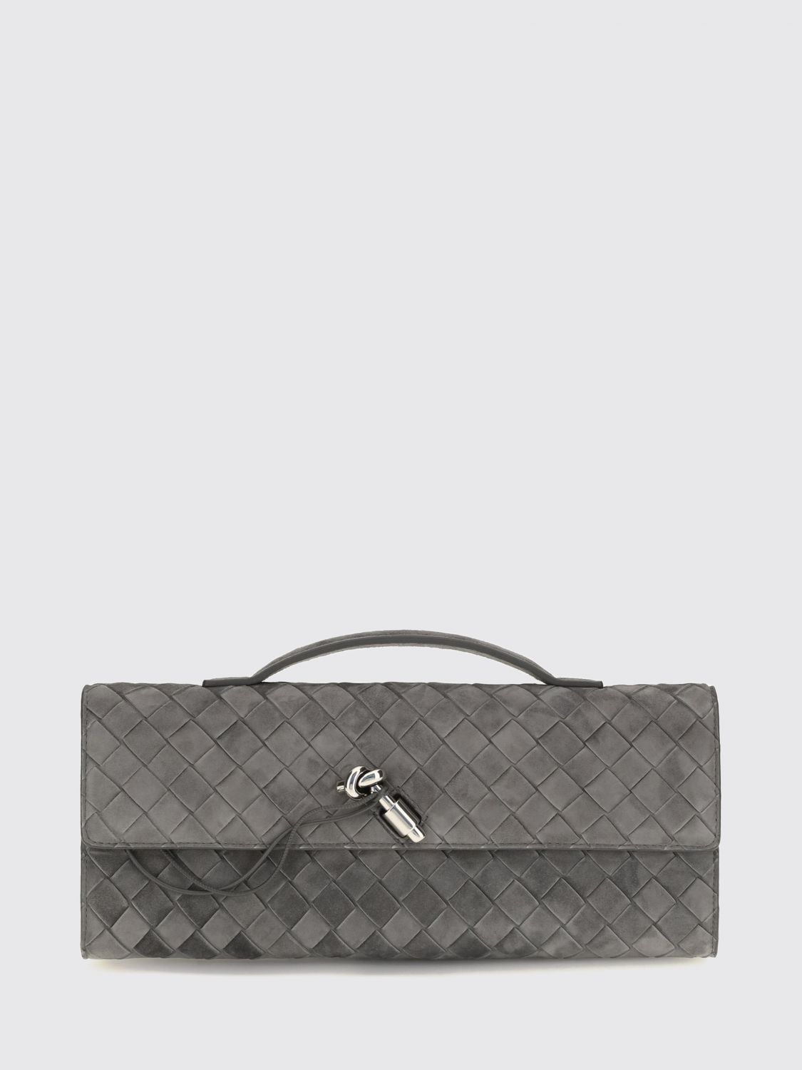 BOTTEGA VENETA Clutch Andiamo in pelle scamosciata Intrecciato