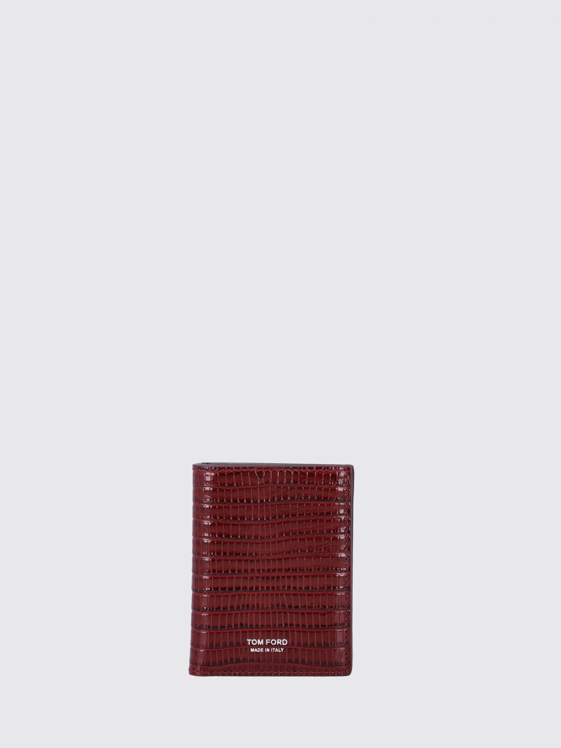 TOM FORD Wallet Men color Ruby