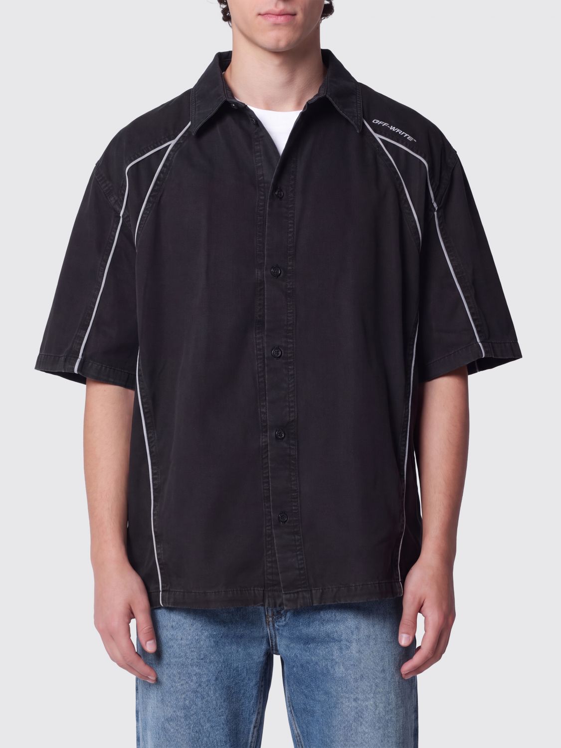 OFF-WHITE Shirt Men color Black