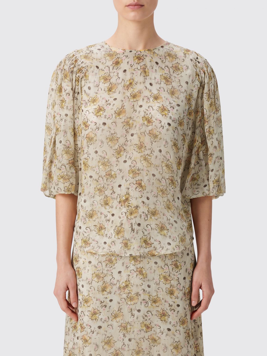 ISABEL MARANT ETOILE T-Shirt Woman color Yellow