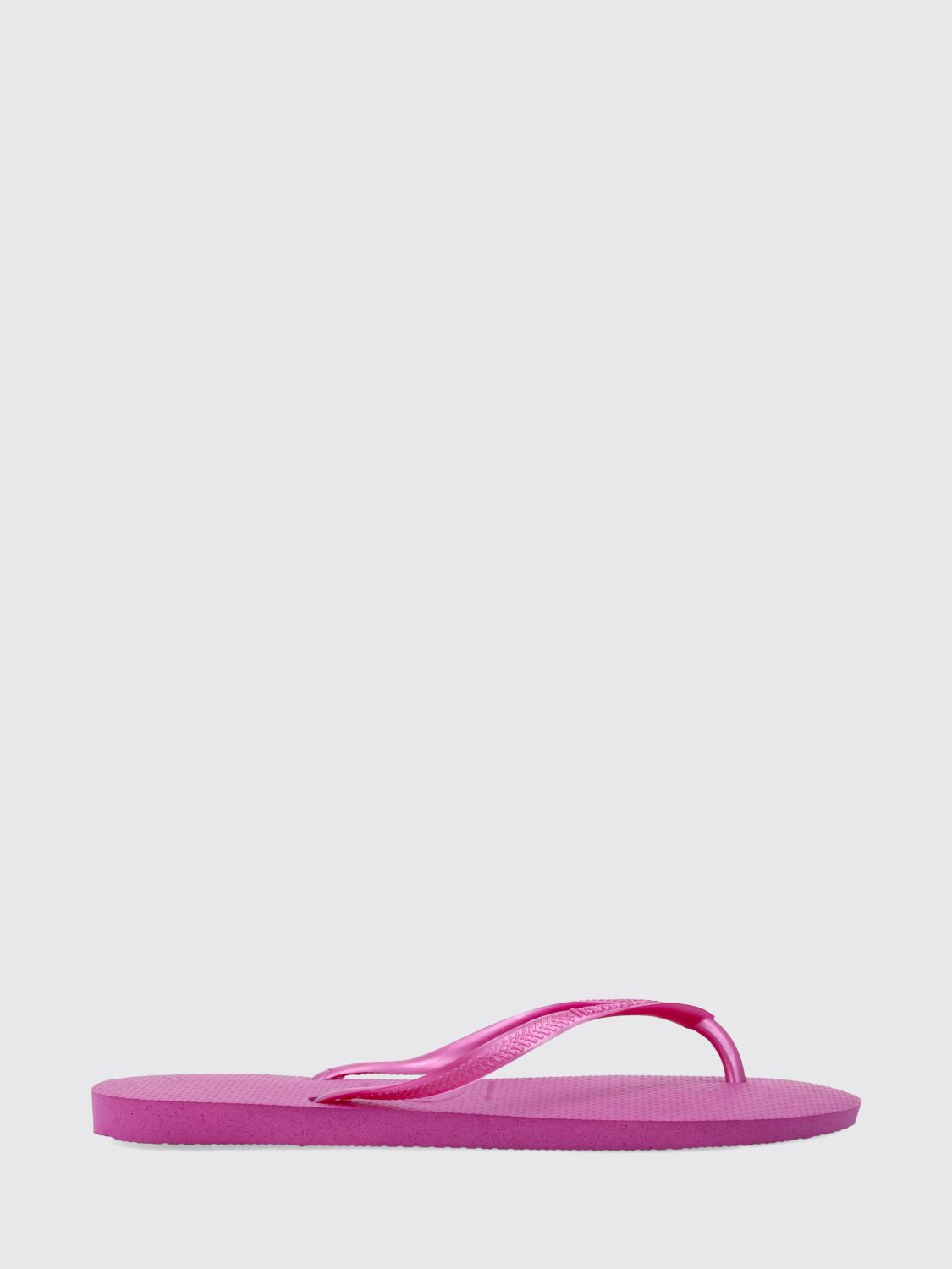 HAVAIANAS Slim Zehentrenner-Sandalen aus Gummi mit niedrigem Absatz und Logo