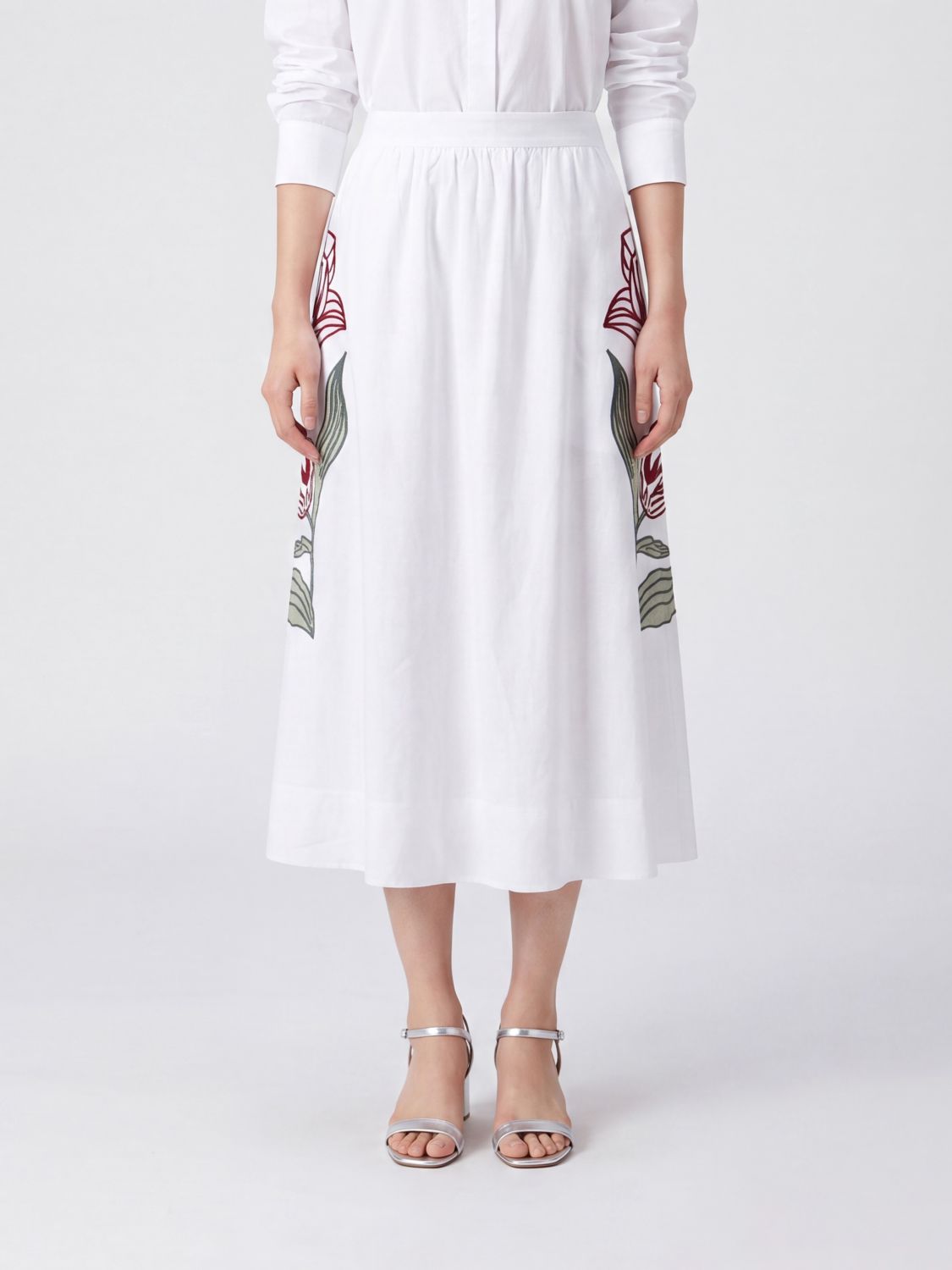 FARM RIO Skirt Woman color White