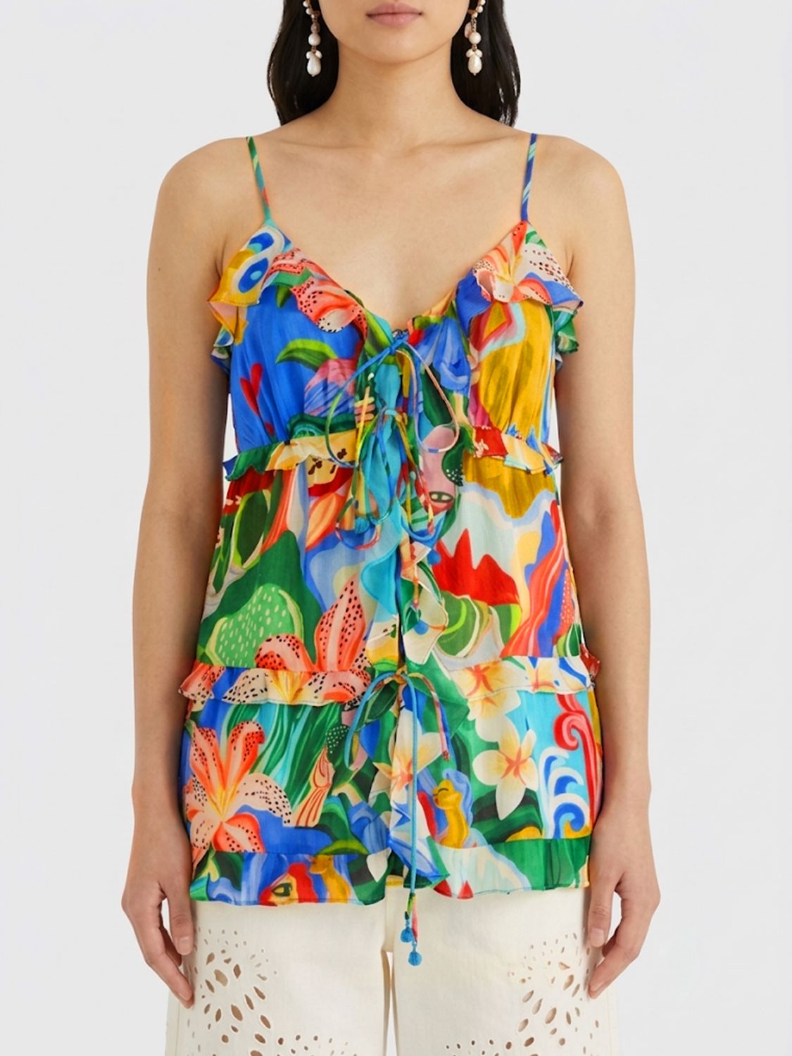 FARM RIO Camicia Donna colore Fantasia