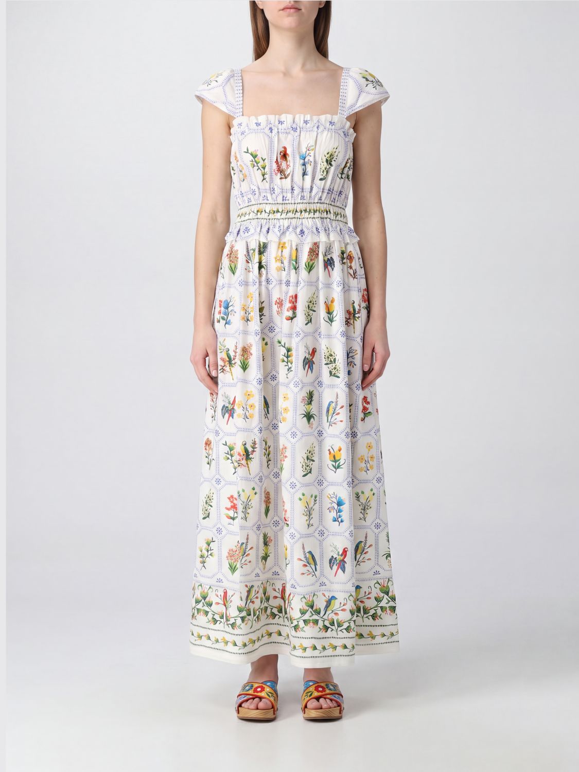 FARM RIO Dress Woman color White