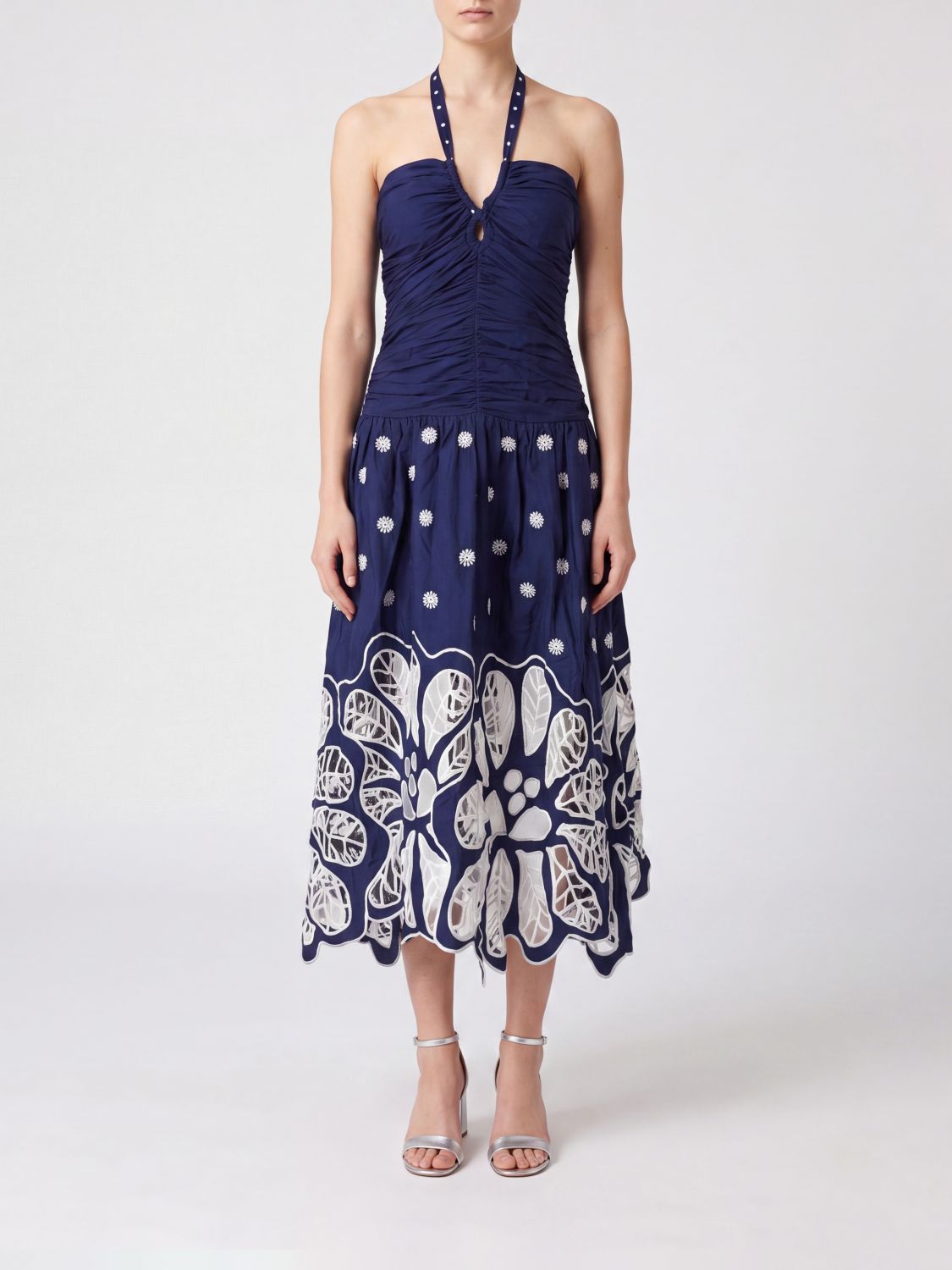 FARM RIO Dress Woman color Blue