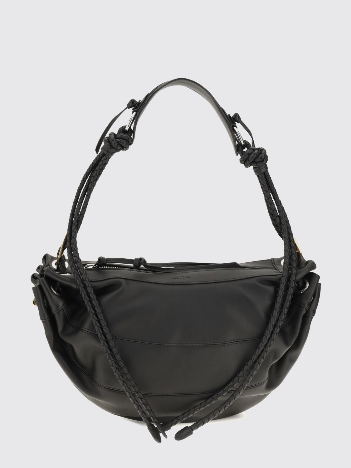 ISABEL MARANT Maia Lambskin Shoulder Bag with Adjustable Handle