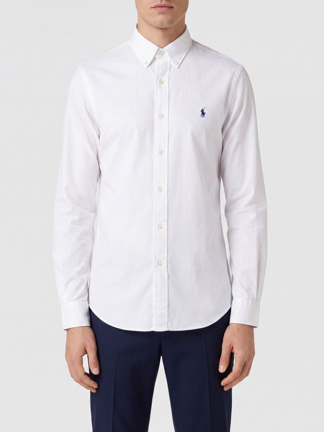 POLO RALPH LAUREN Slim-Fit Hemd aus Stretch-Baumwolle mit Button-Down-Kragen und Pony-Logo