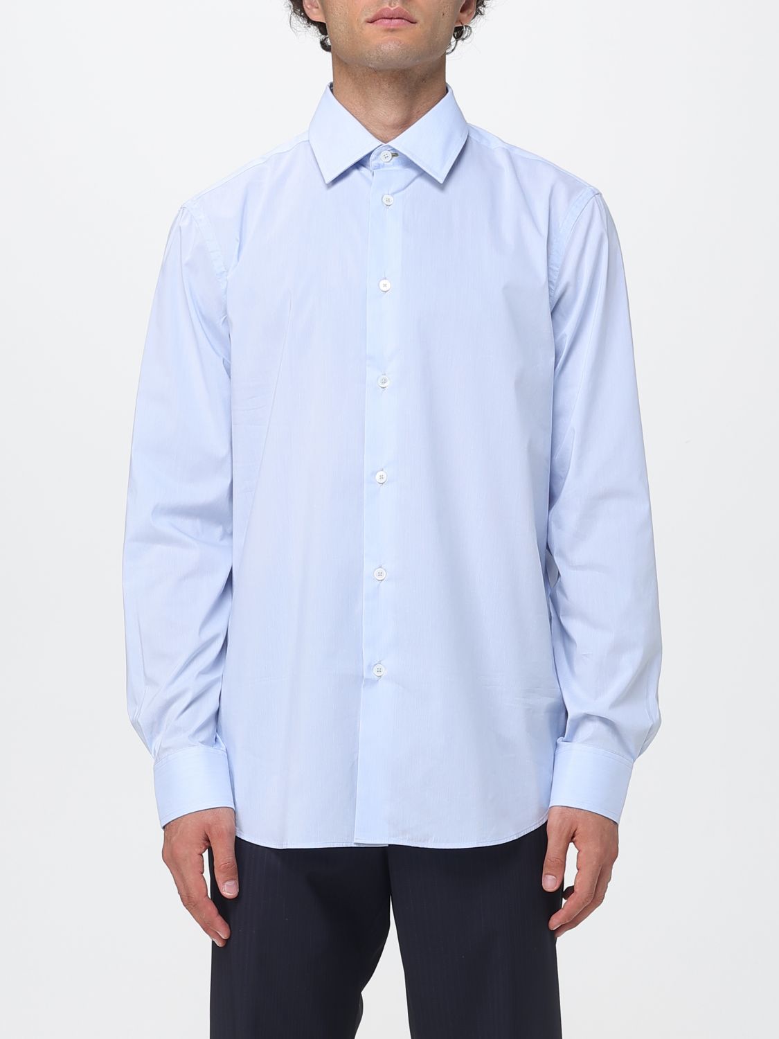 PAUL SMITH Slim-Fit Abendhemd aus Baumwollmischung mit Haifischkragen