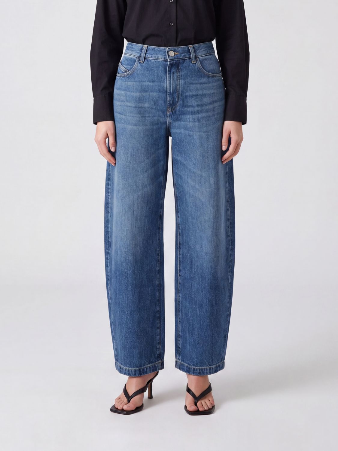 THE ATTICO Jeans Donna colore Blue