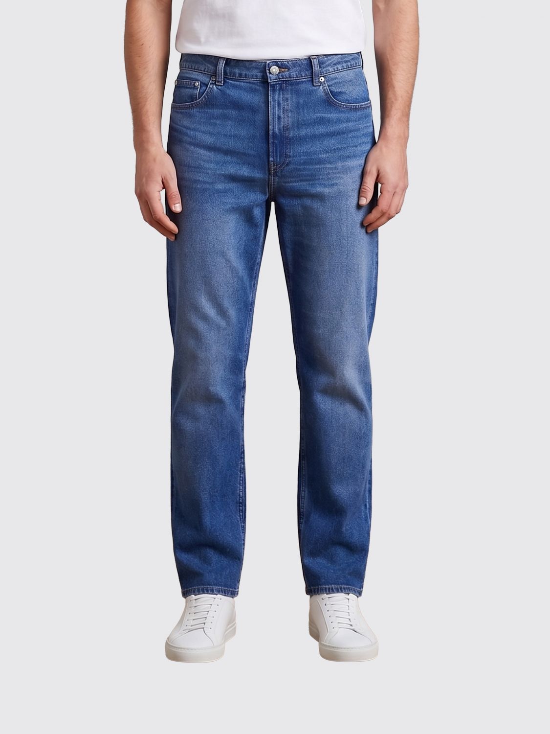 A. P.C. Martin Jeans aus Baumwolldenim mit geradem Bein und mittlerer Leibhöhe