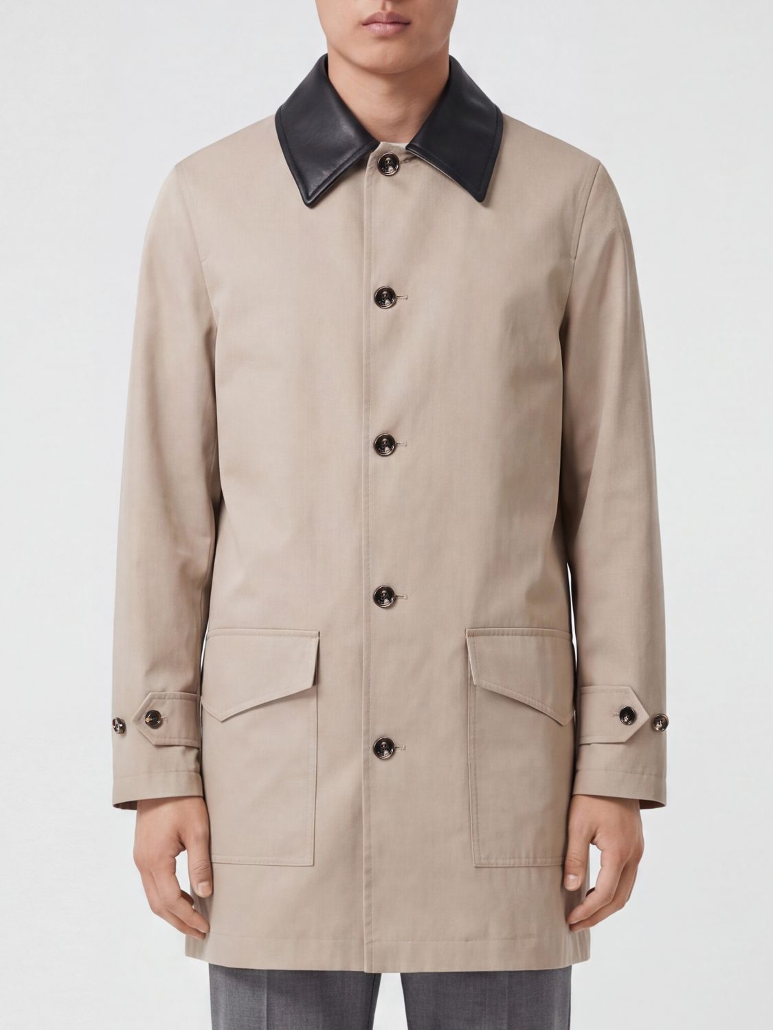 BURBERRY Jacket Men color Beige