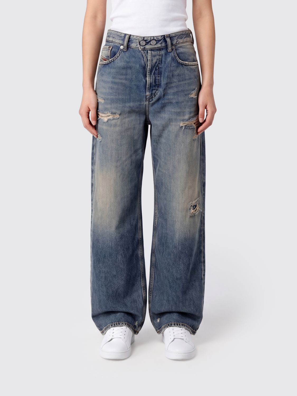 DIESEL Pantaloni Donna colore Blue