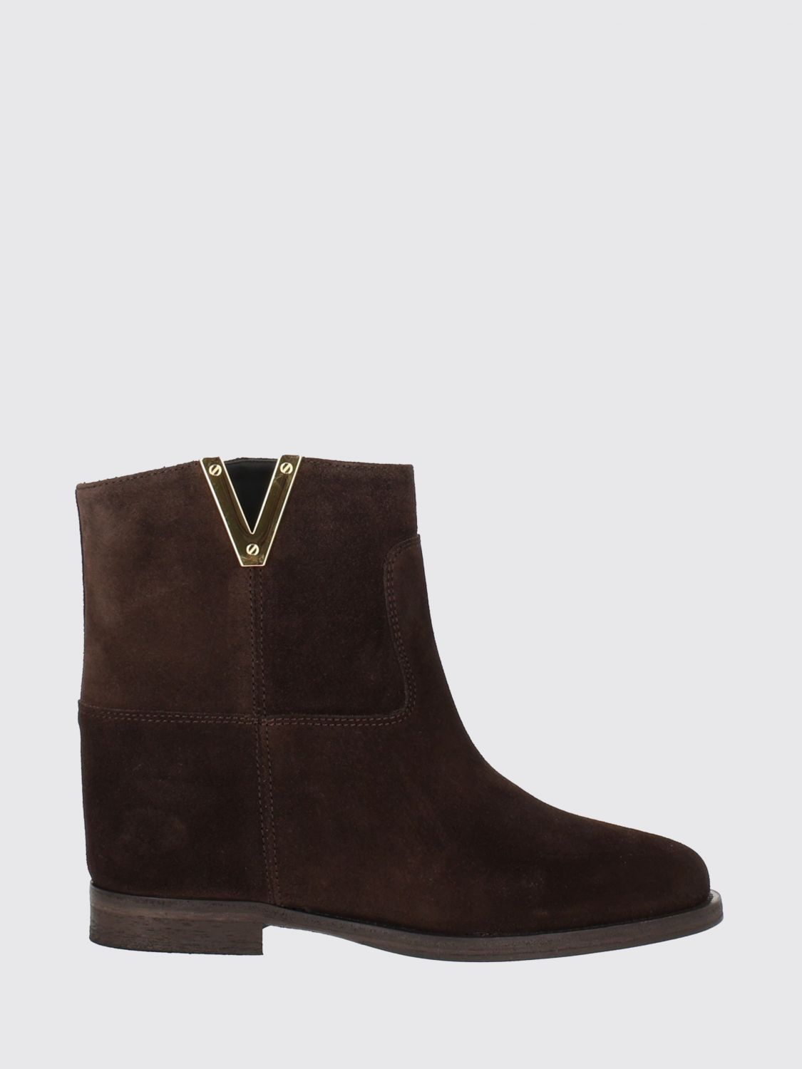 Via Roma 15 Boots Woman Color Brown