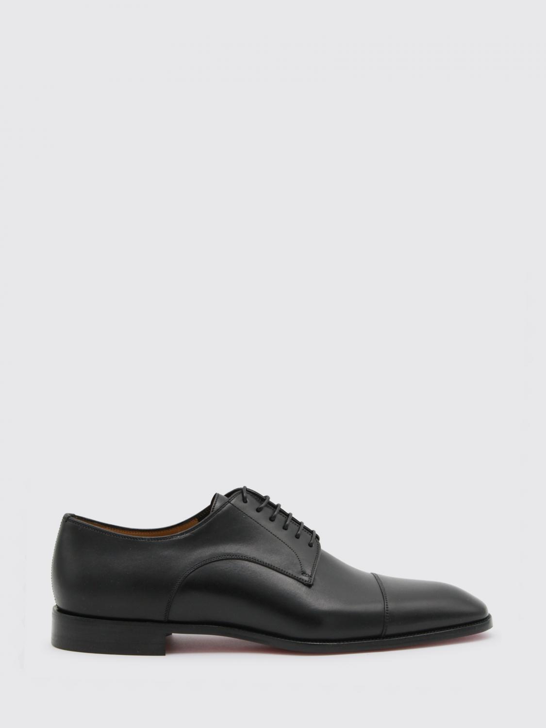 Christian Louboutin Brogue Shoes Men color Black