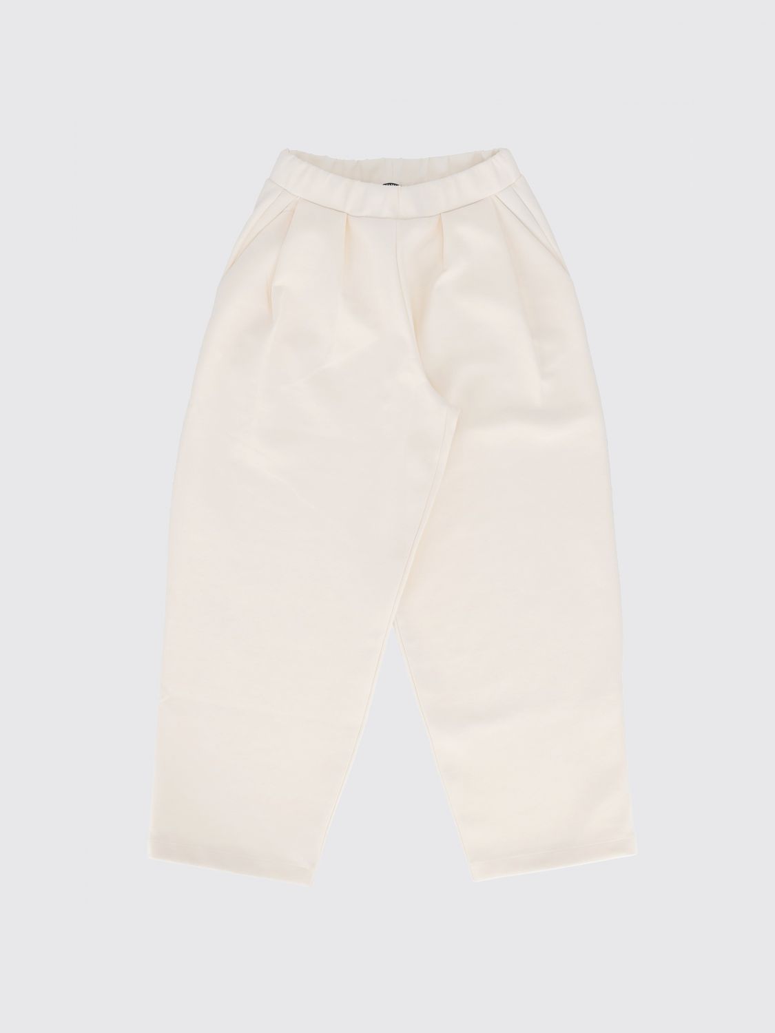 BALMAIN Pants Kids color White