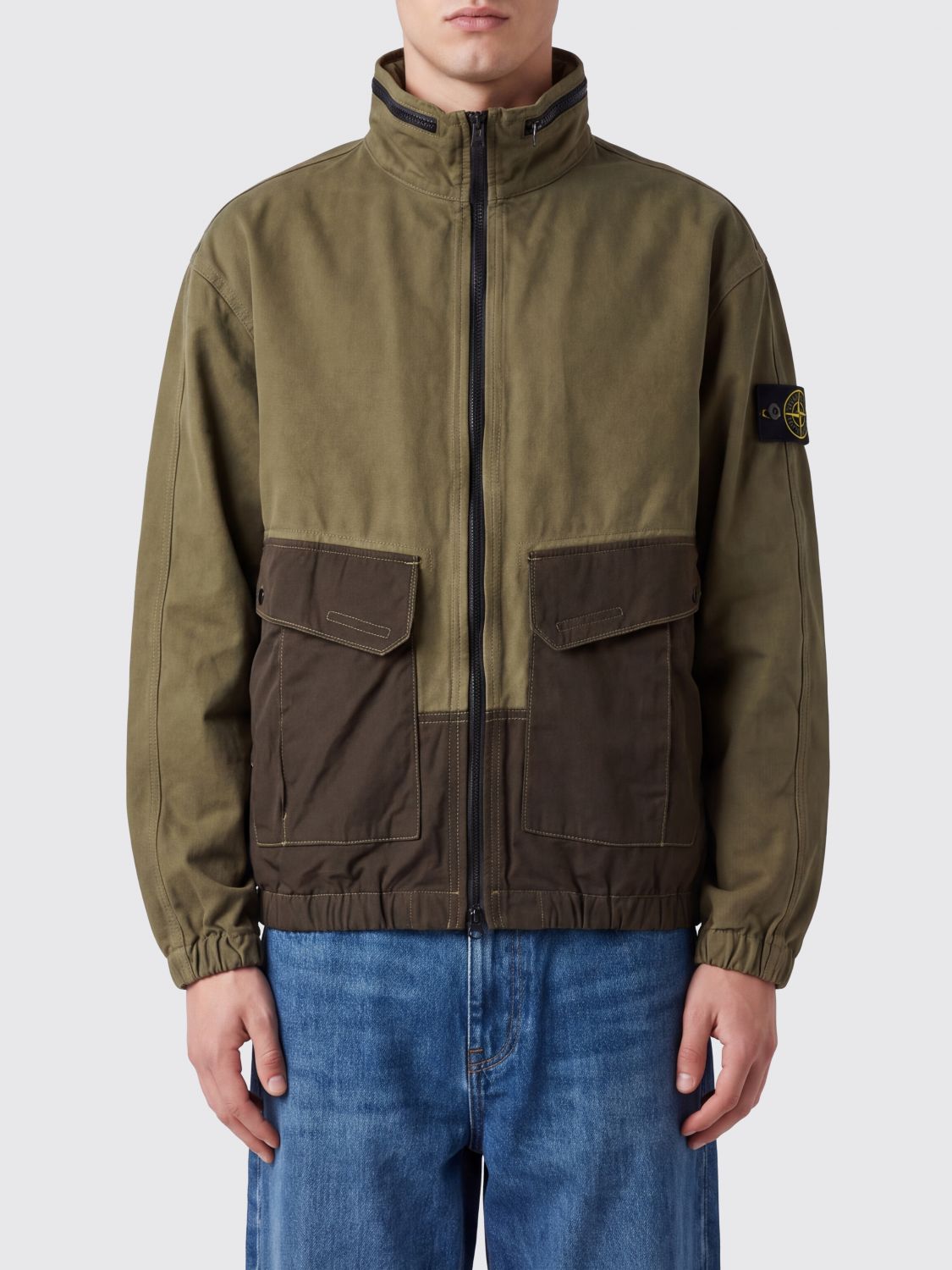 STONE ISLAND Giacca Uomo colore Militare