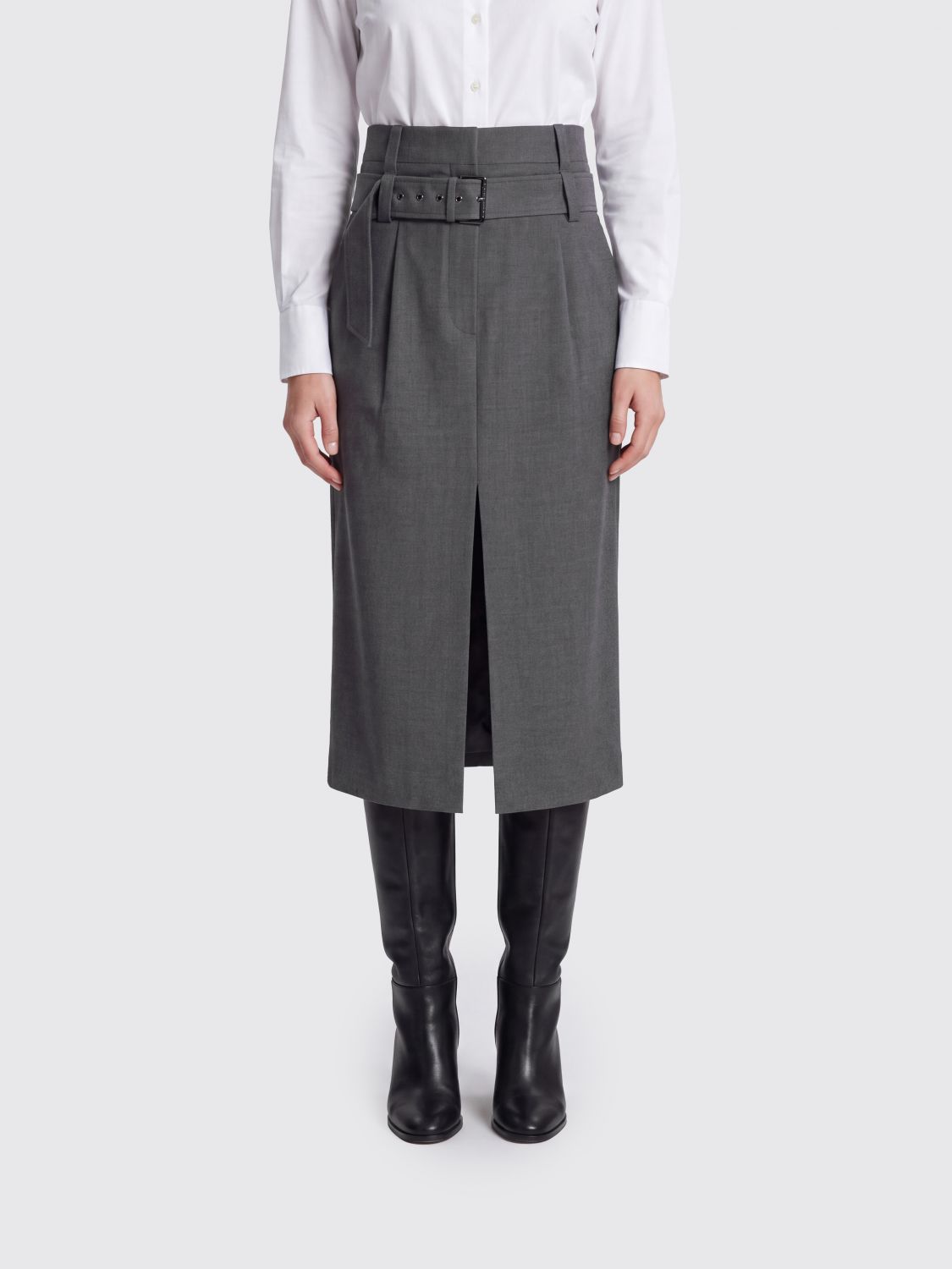 BRUNELLO CUCINELLI Skirt Woman color Grey