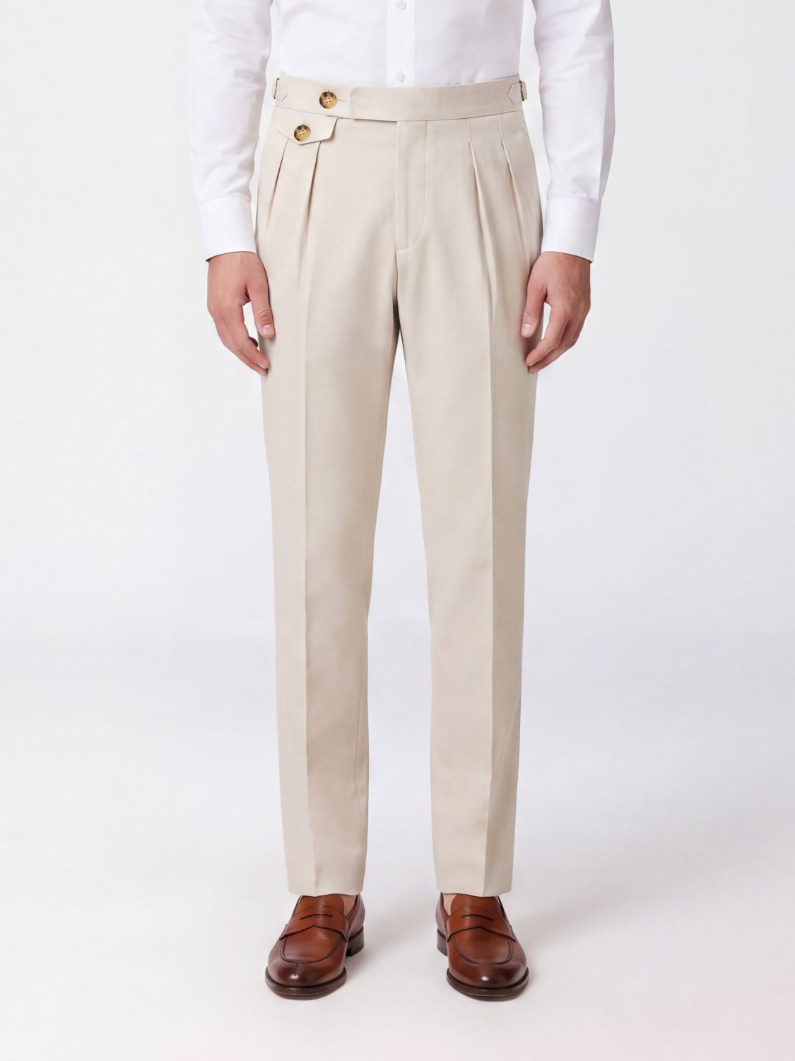 BRUNELLO CUCINELLI Pants Men color Ice