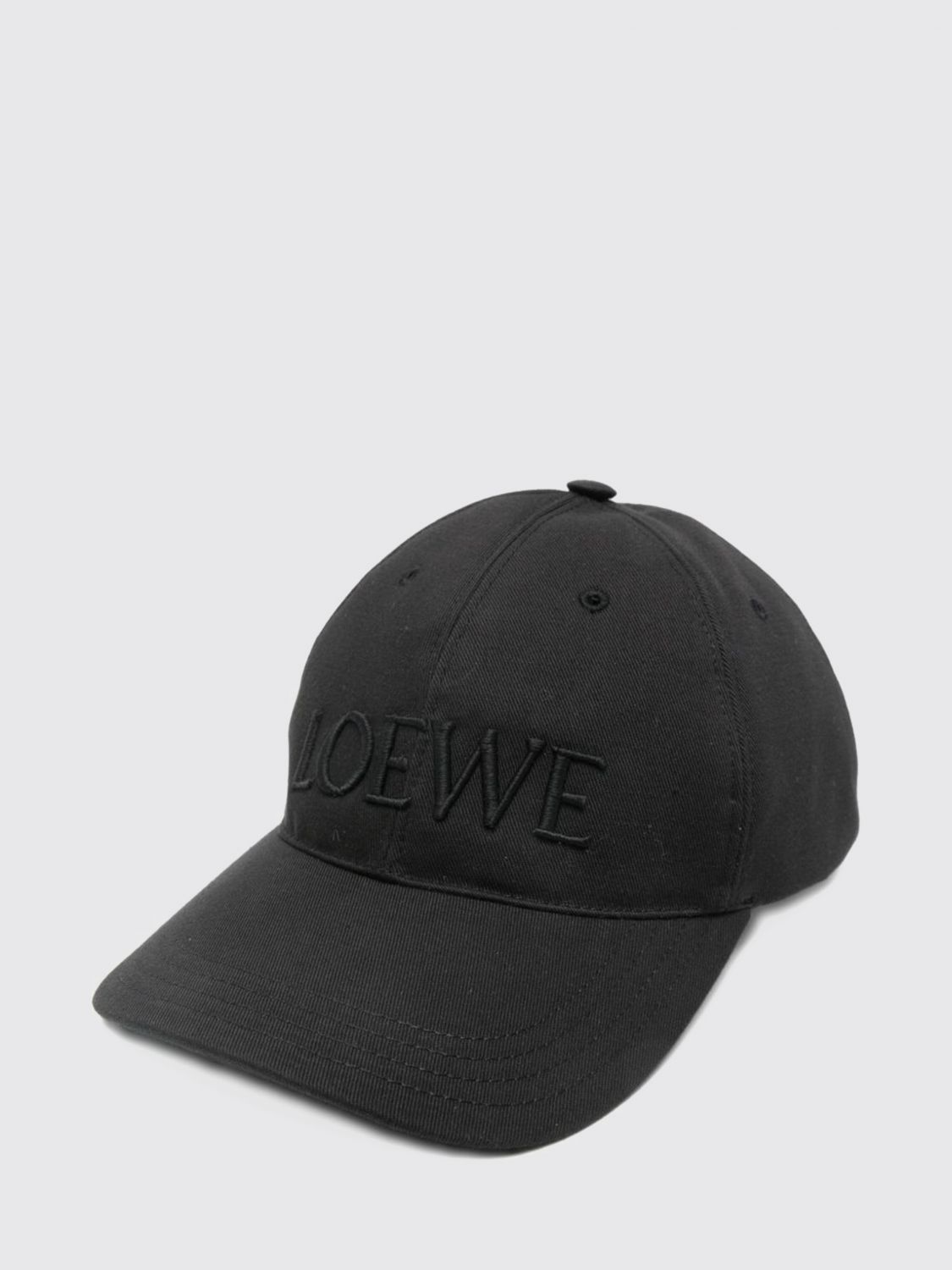 Loewe Cotton Baseball Cap with Tone-on-Tone Logo · L