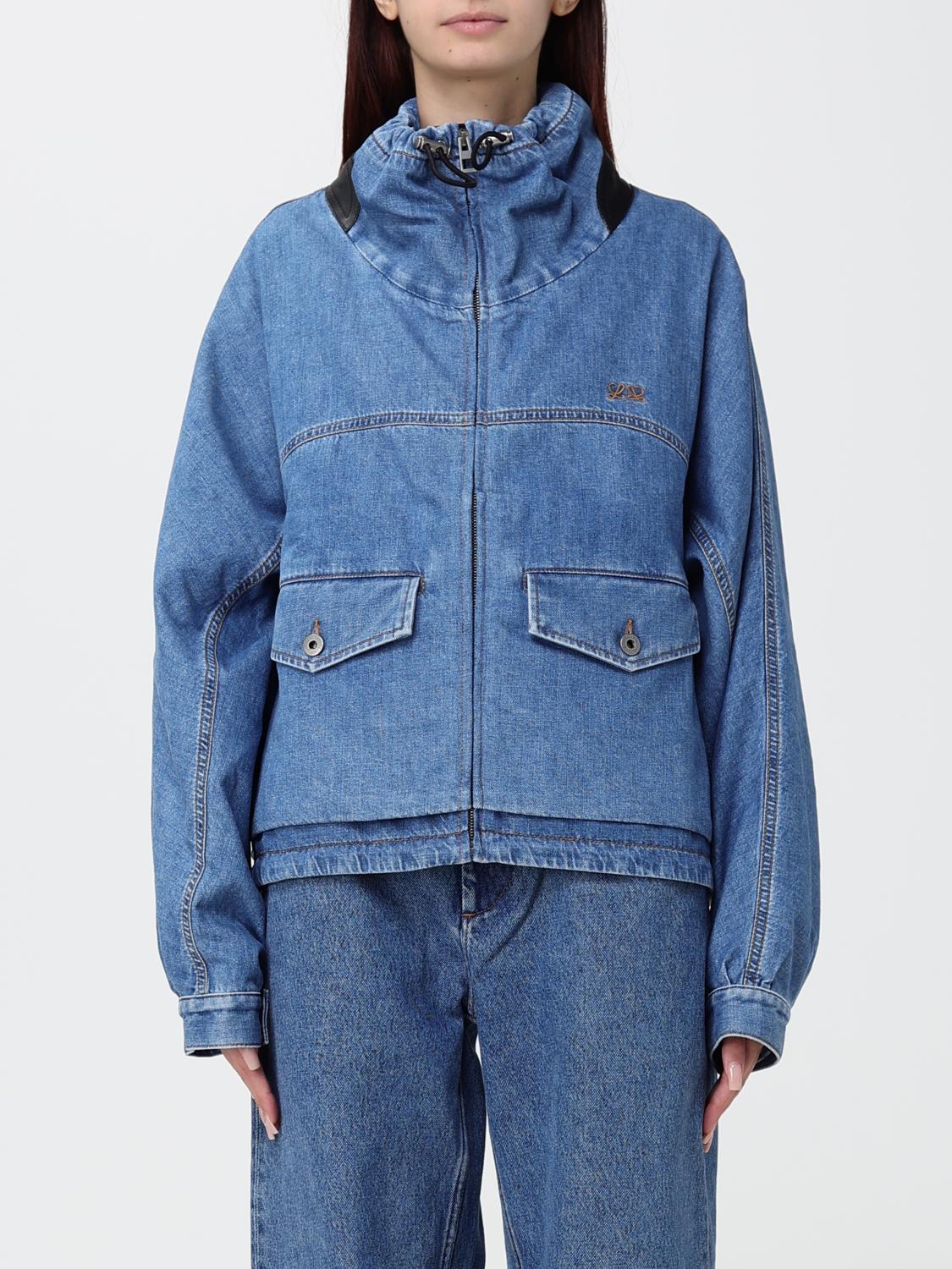 LOEWE Jacke Damen Farbe Blau