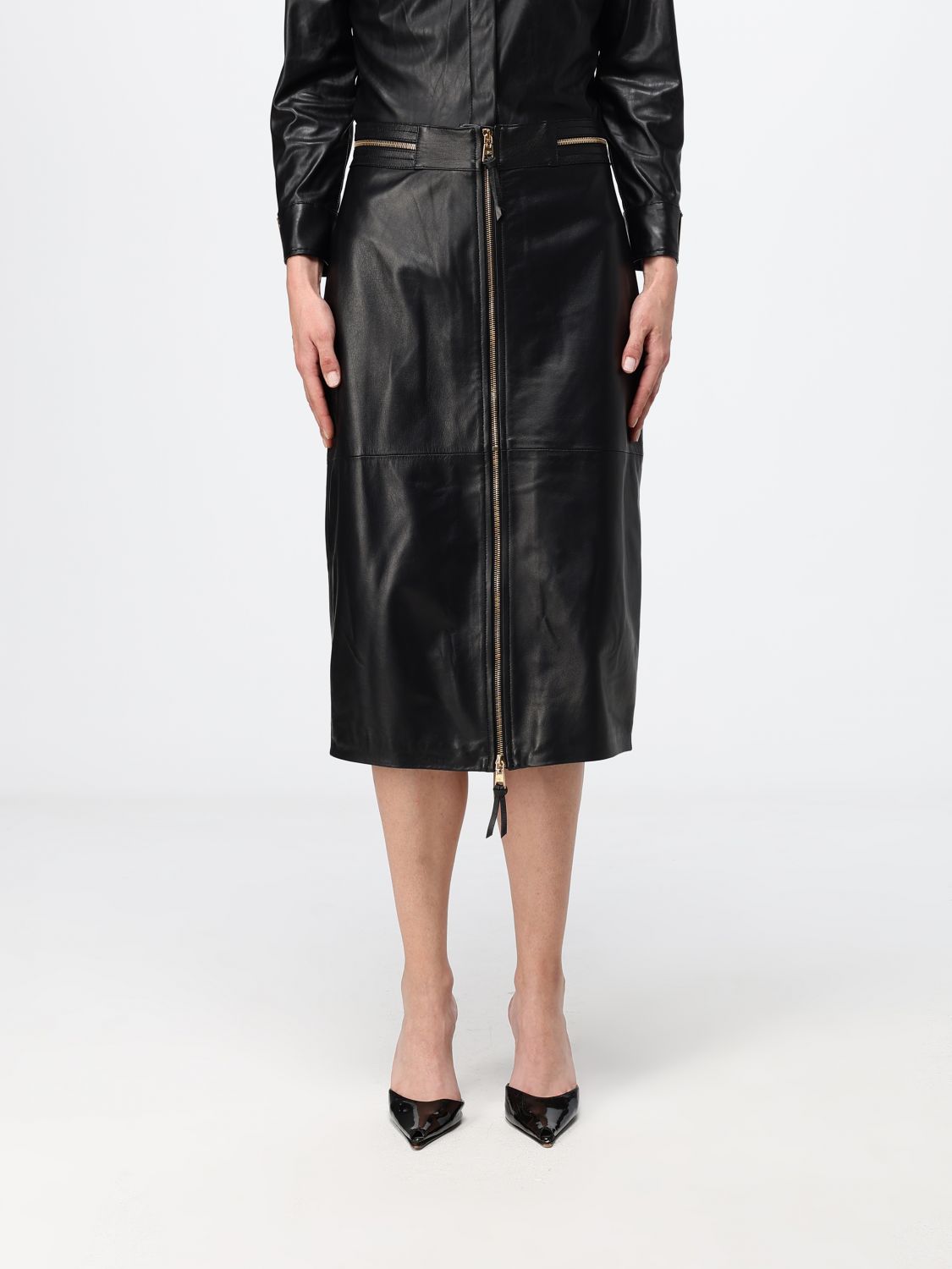 ELISABETTA FRANCHI Skirt Woman color Black