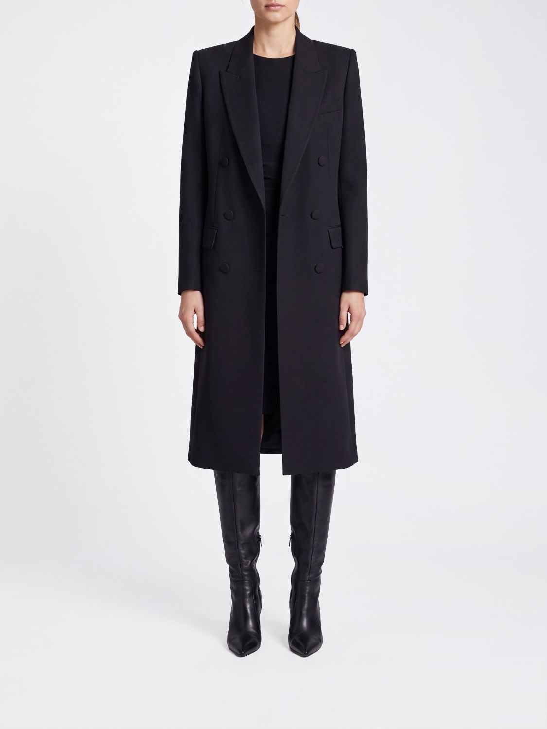 TOM FORD Coat Woman color Black