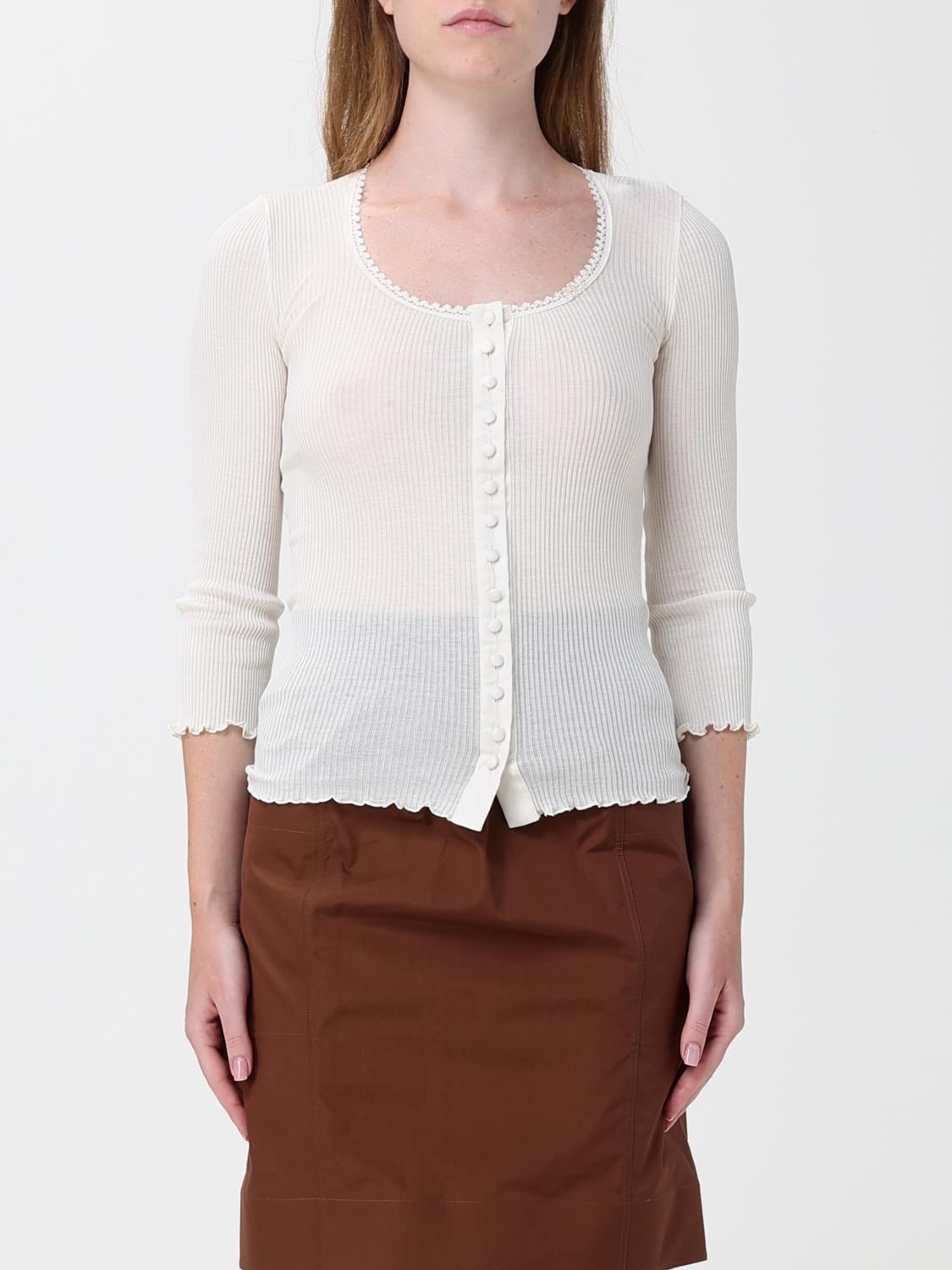 CHLOÉ Top Donna colore Latte