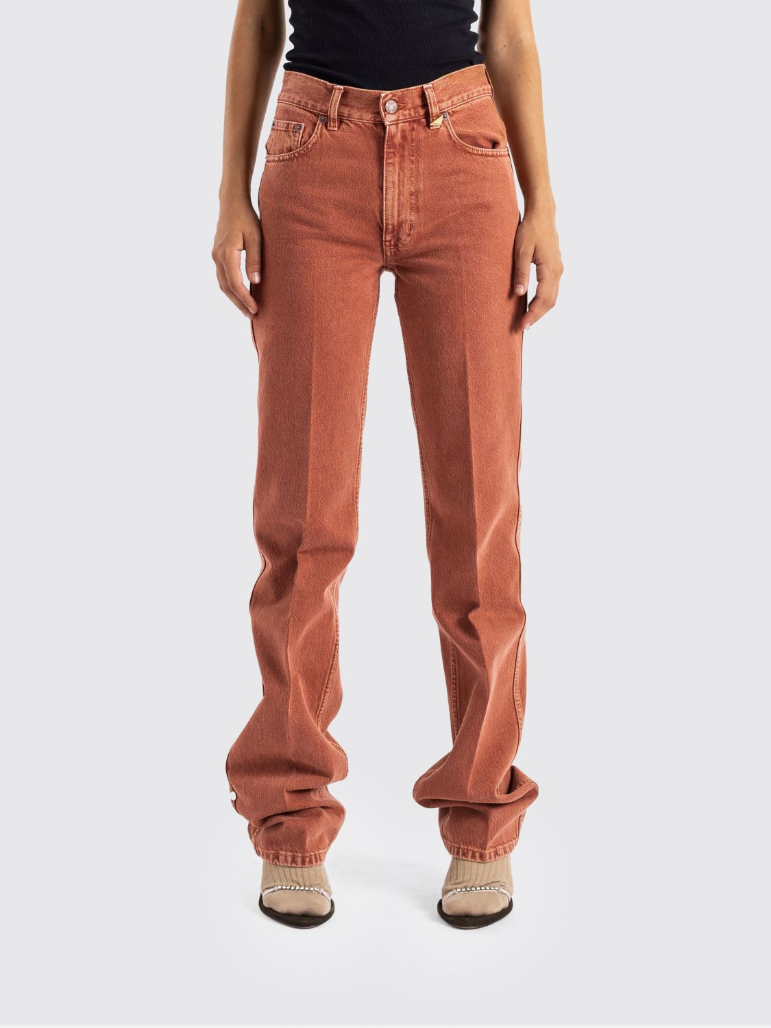 CHLOÉ Jeans Donna colore Marrone