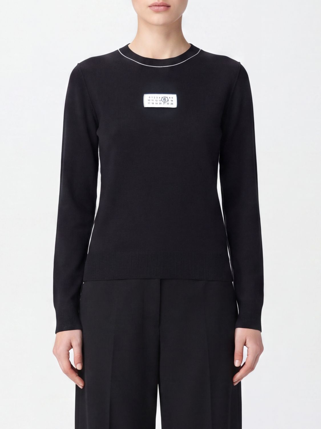 MM6 MAISON MARGIELA Sweater Woman color Black