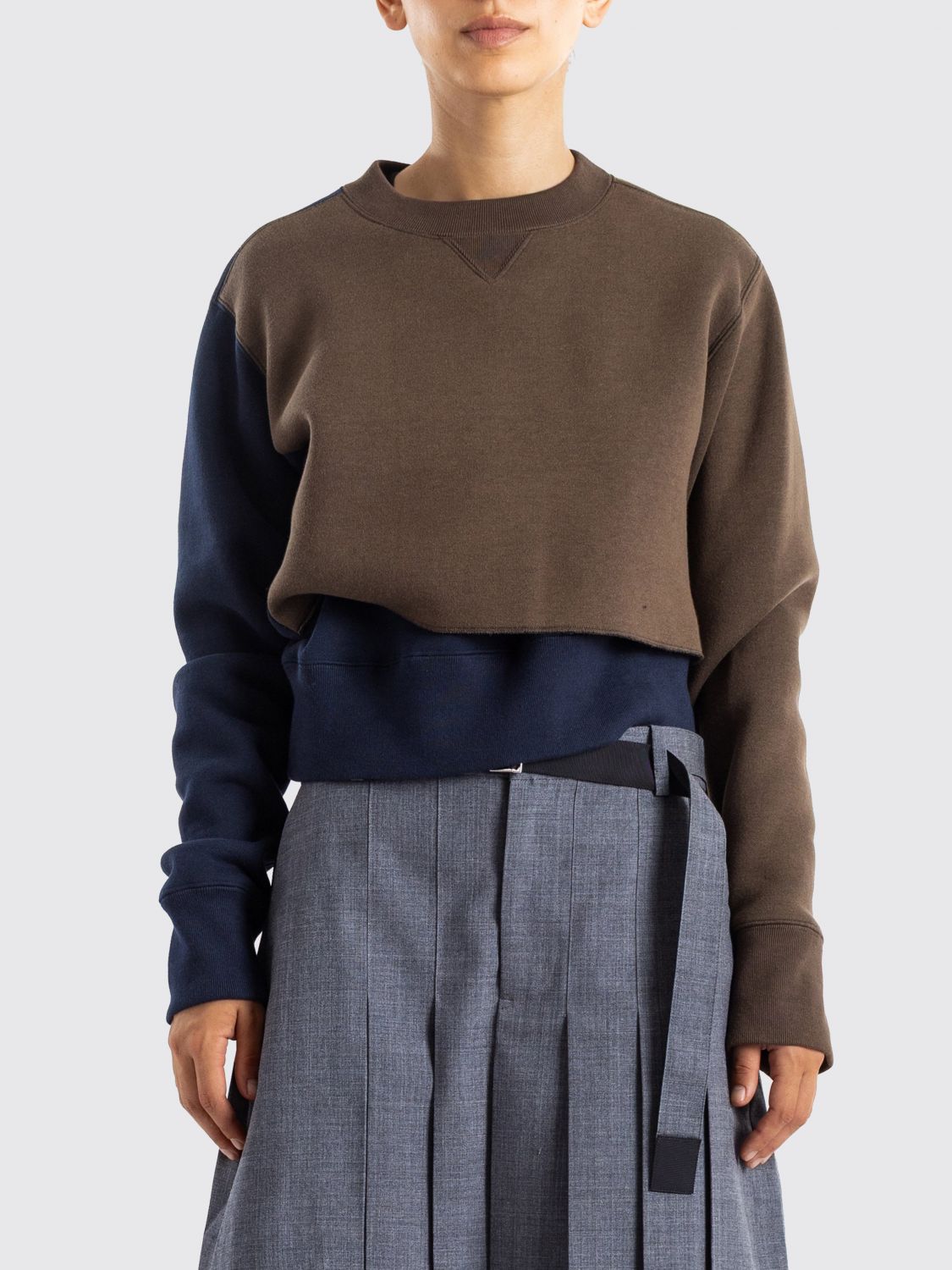 SACAI Sweater Woman color Brown