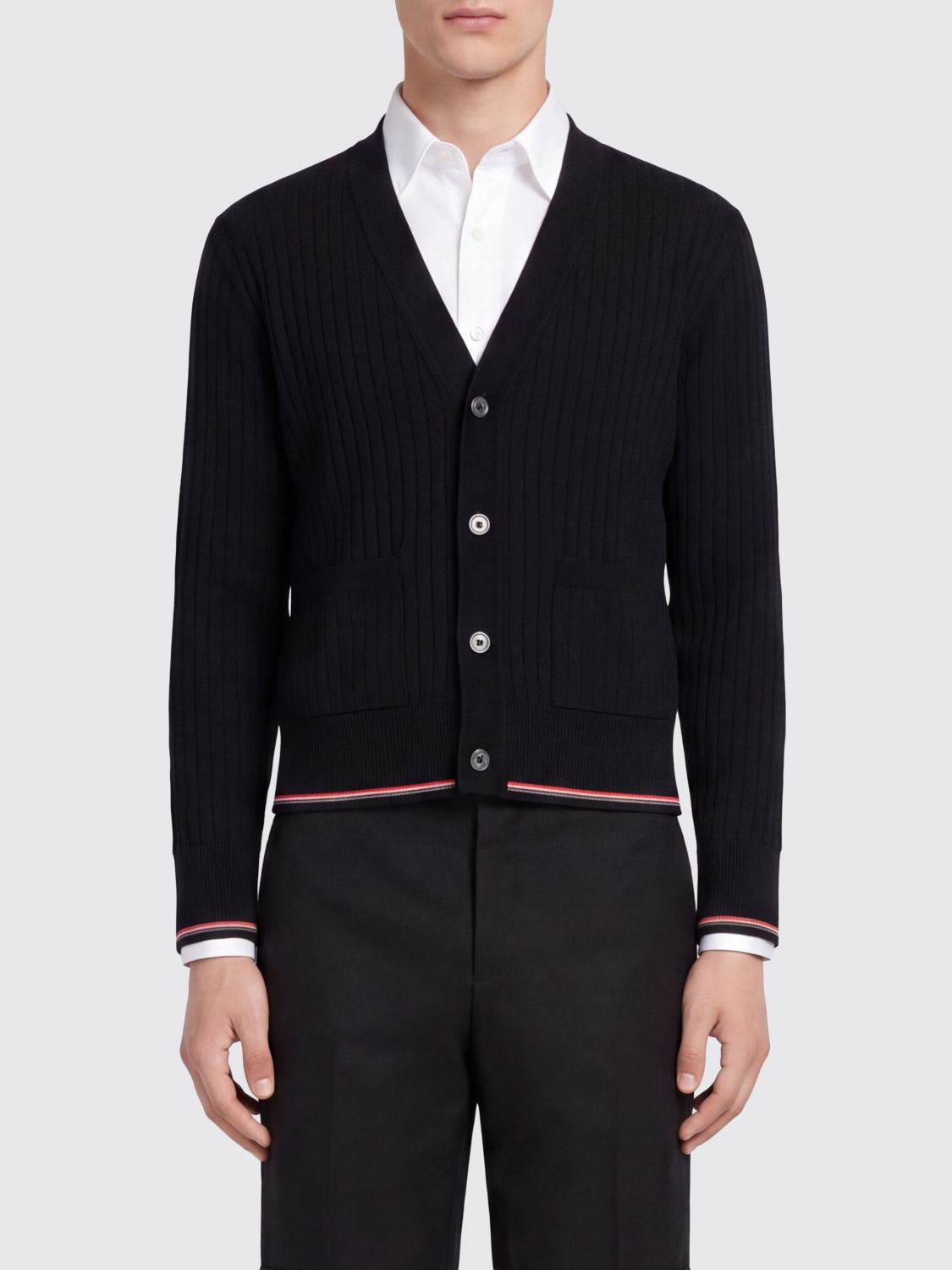 THOM BROWNE Pullover Herren Farbe Schwarz