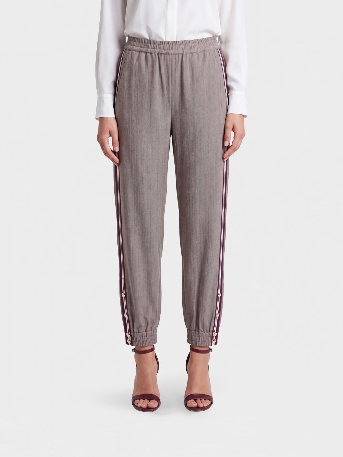 LIU JO Pants Woman color Brown