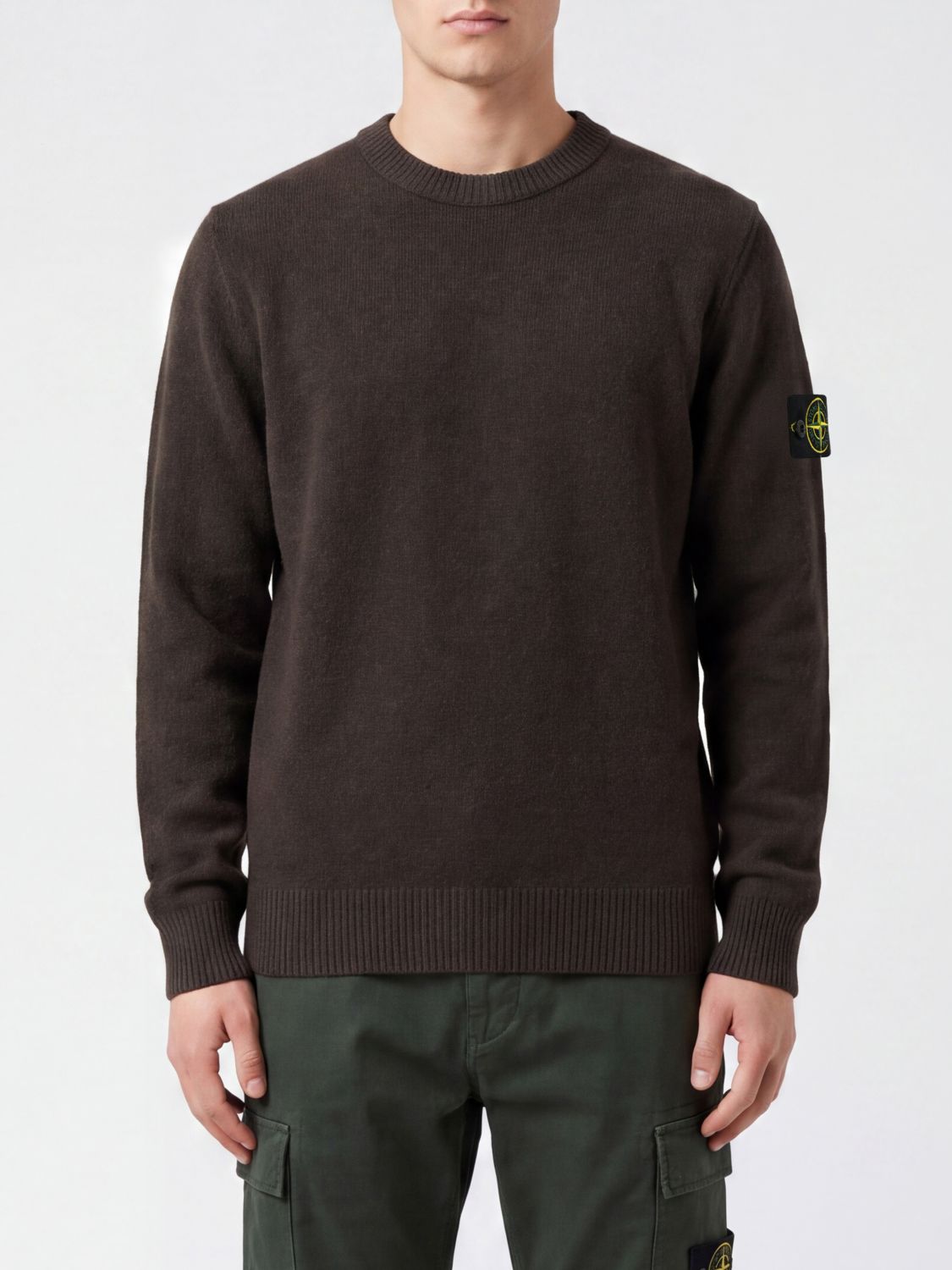 STONE ISLAND Sweatshirt Men color Grey