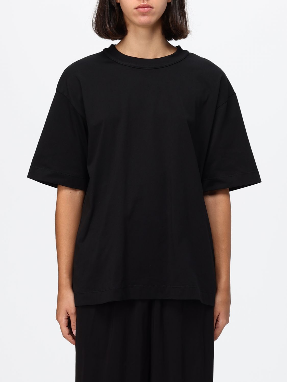 Eleh T-shirt Woman Color White In Black