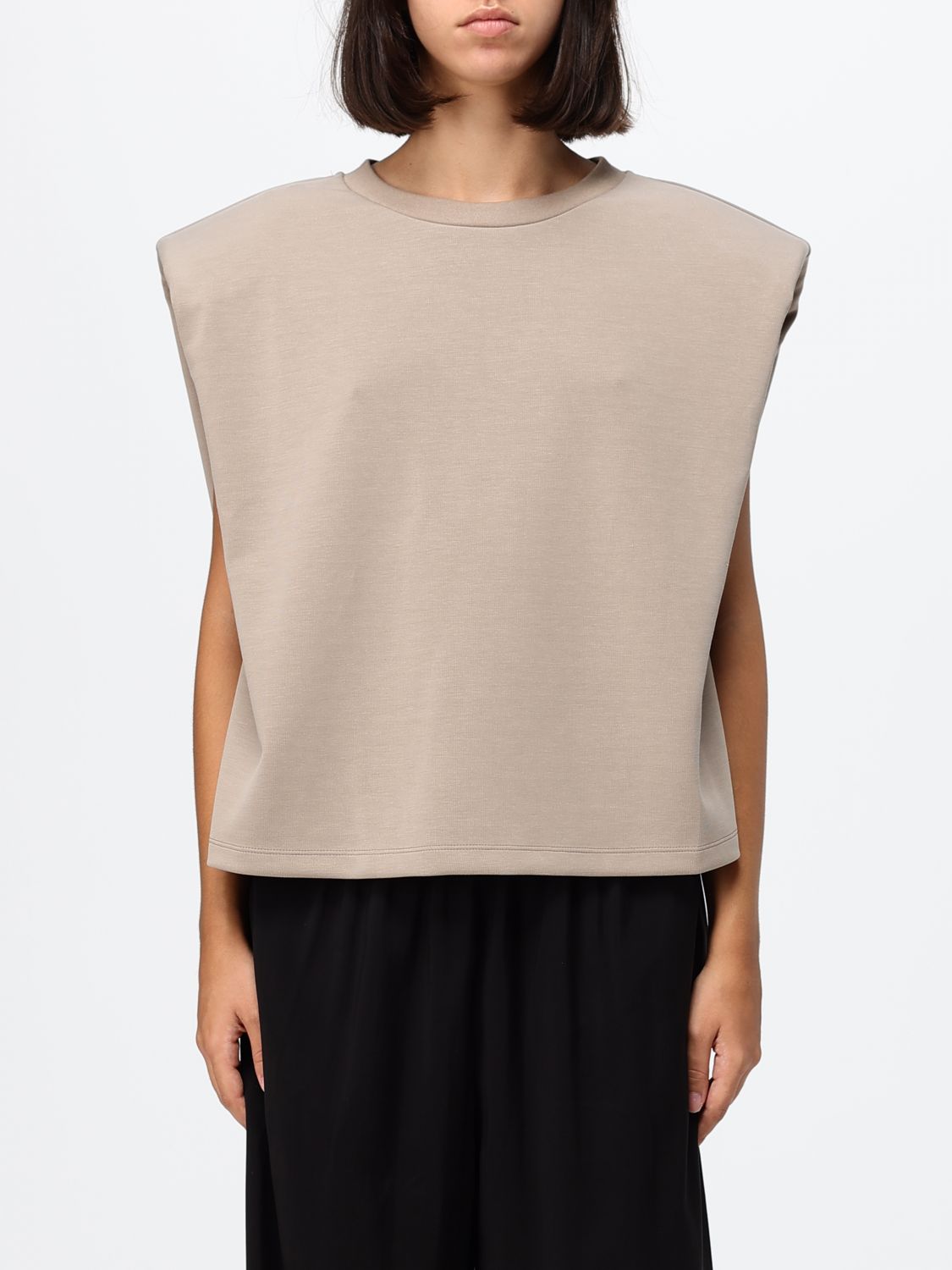 Eleh Top Woman Color Grey In Neutral