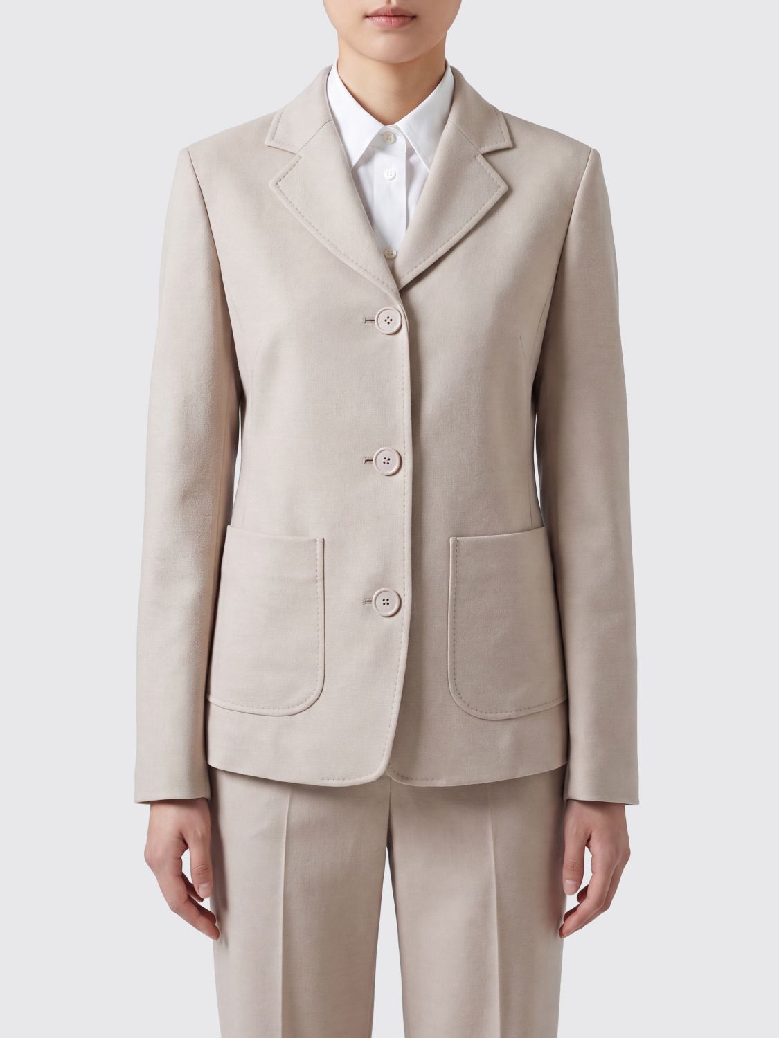 'S MAX MARA Jacket Woman color White