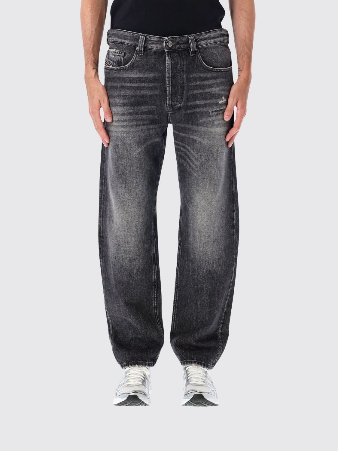 DIESEL Jeans Uomo colore Nero