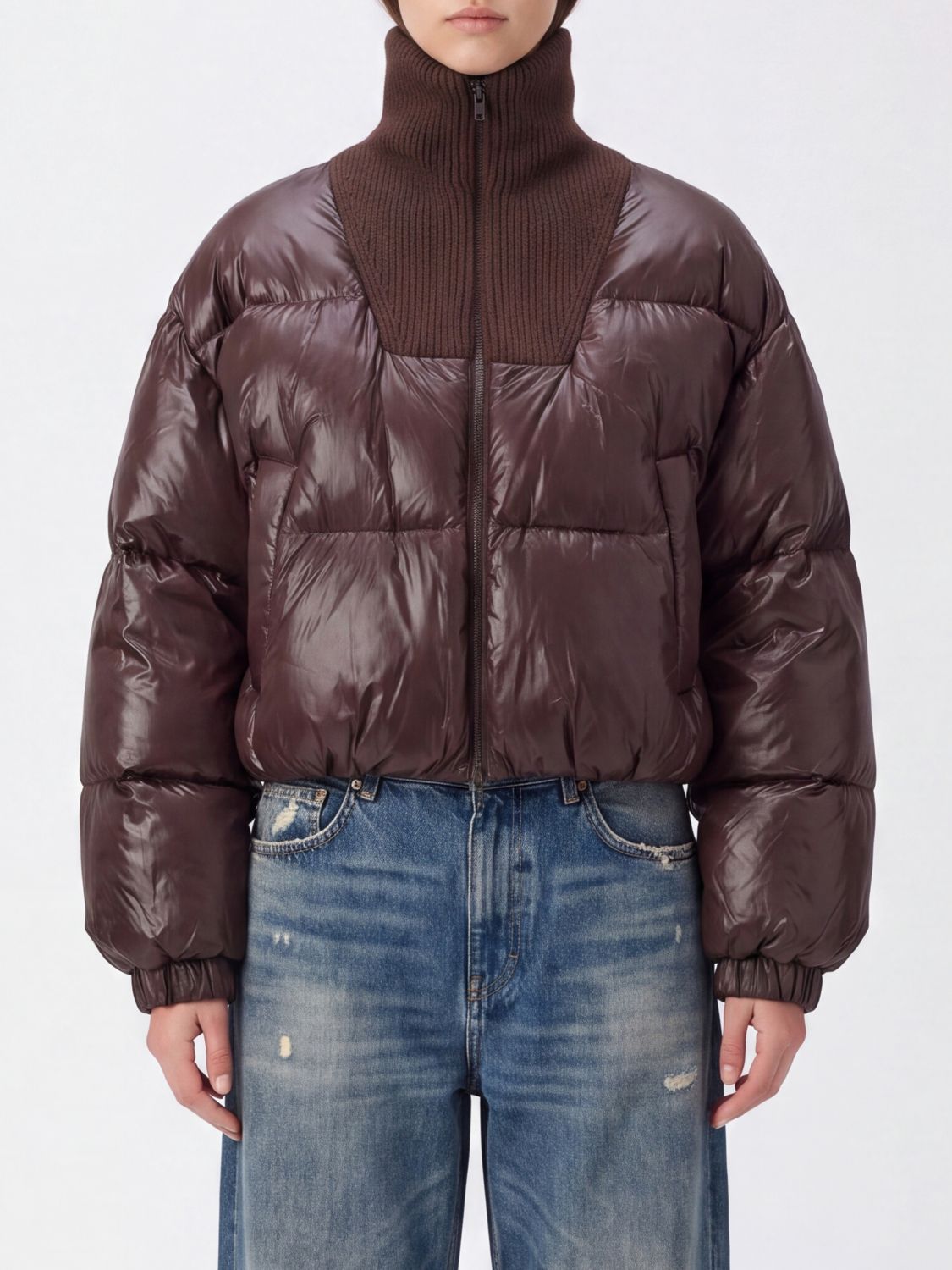 DIESEL Cappotto Donna colore Vino
