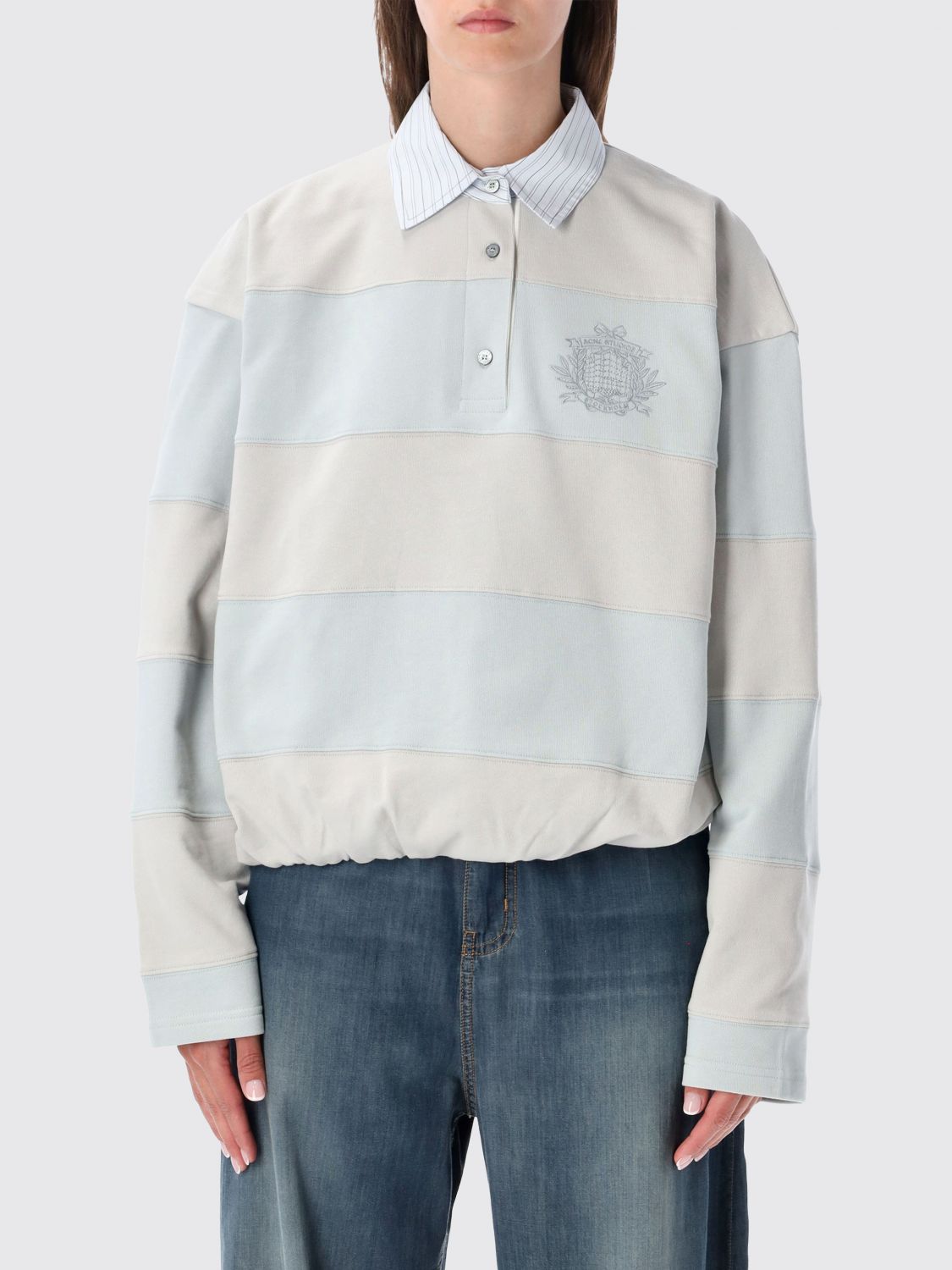 ACNE STUDIOS Sweatshirt Woman color Blue