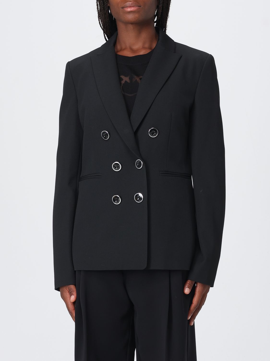 PINKO Jacket Woman color Black