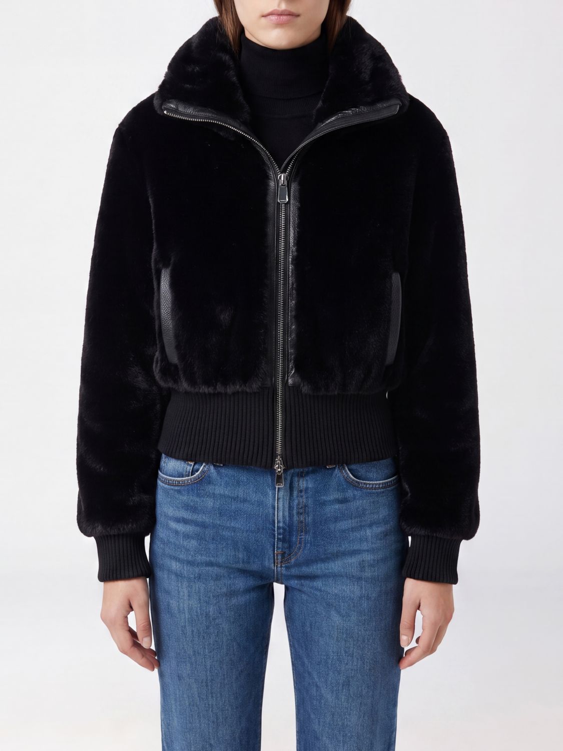 PINKO Coat Woman color Black