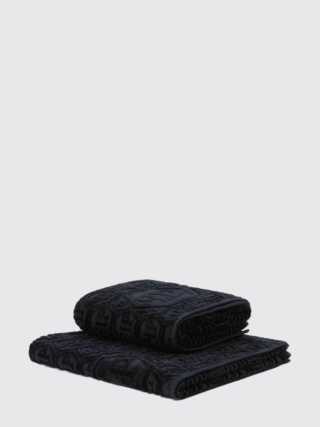 Philipp Plein Bath And Beach Towels Lifestyle In Black
