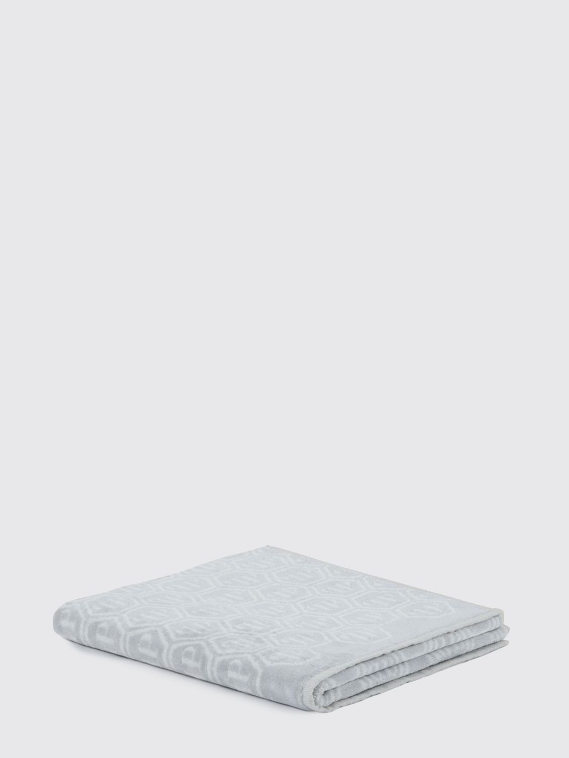 Philipp Plein Bath And Beach Towels Lifestyle In Gray