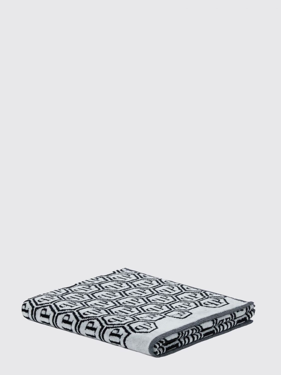 Philipp Plein Bath And Beach Towels Lifestyle In Black