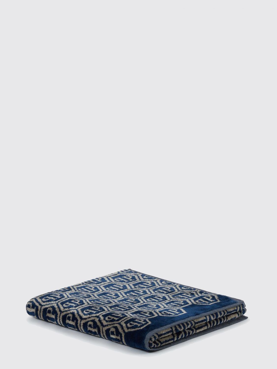 Philipp Plein Bath And Beach Towels Lifestyle In Blue