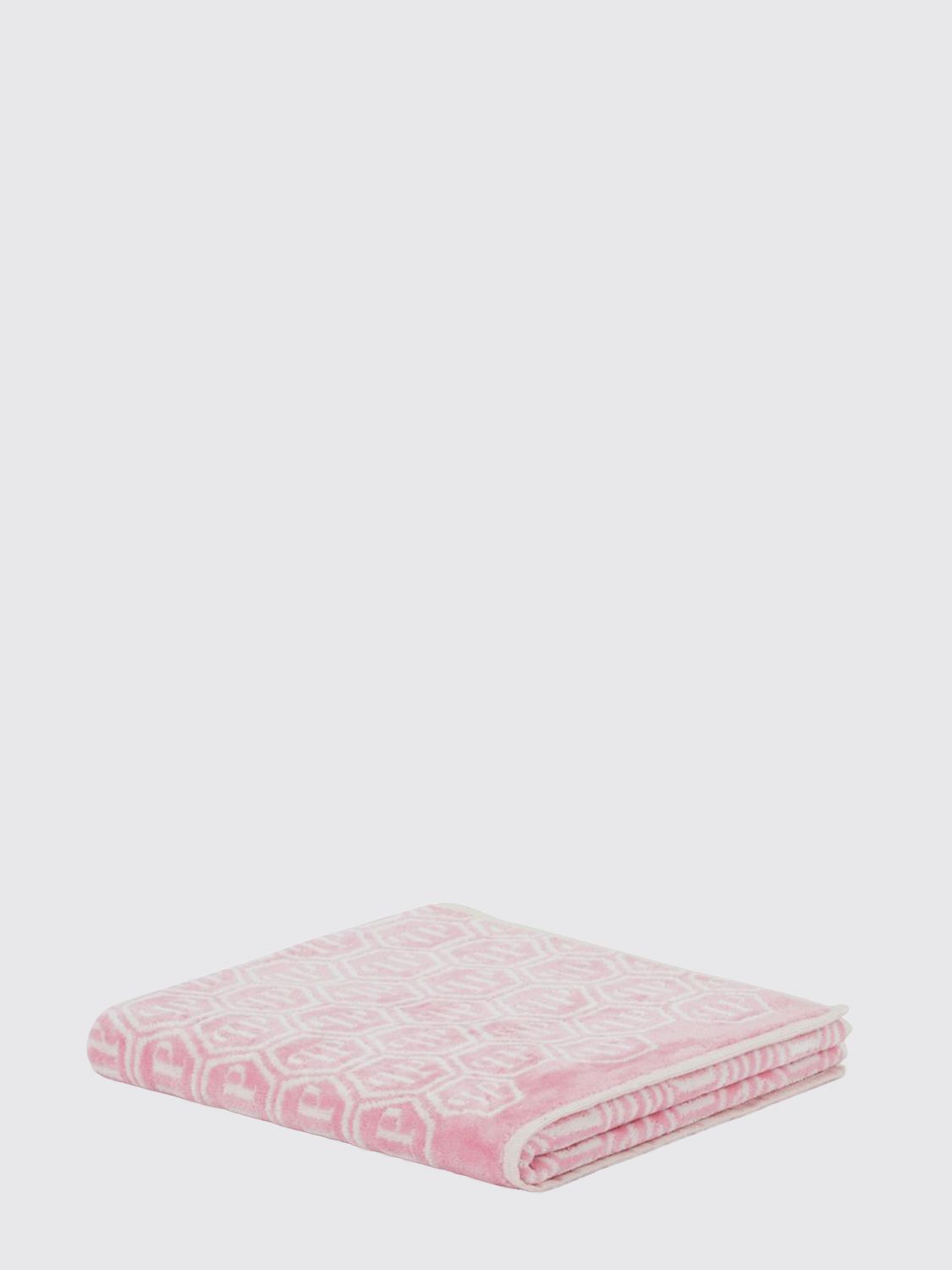 Philipp Plein Bath And Beach Towels Lifestyle In Pink